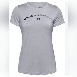 *UNDER ARMOUR, Size M, Grey and Black,  Heatgear t-shirt